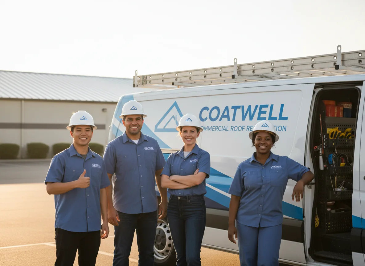 Commercial roof coating company in Colchester, VT